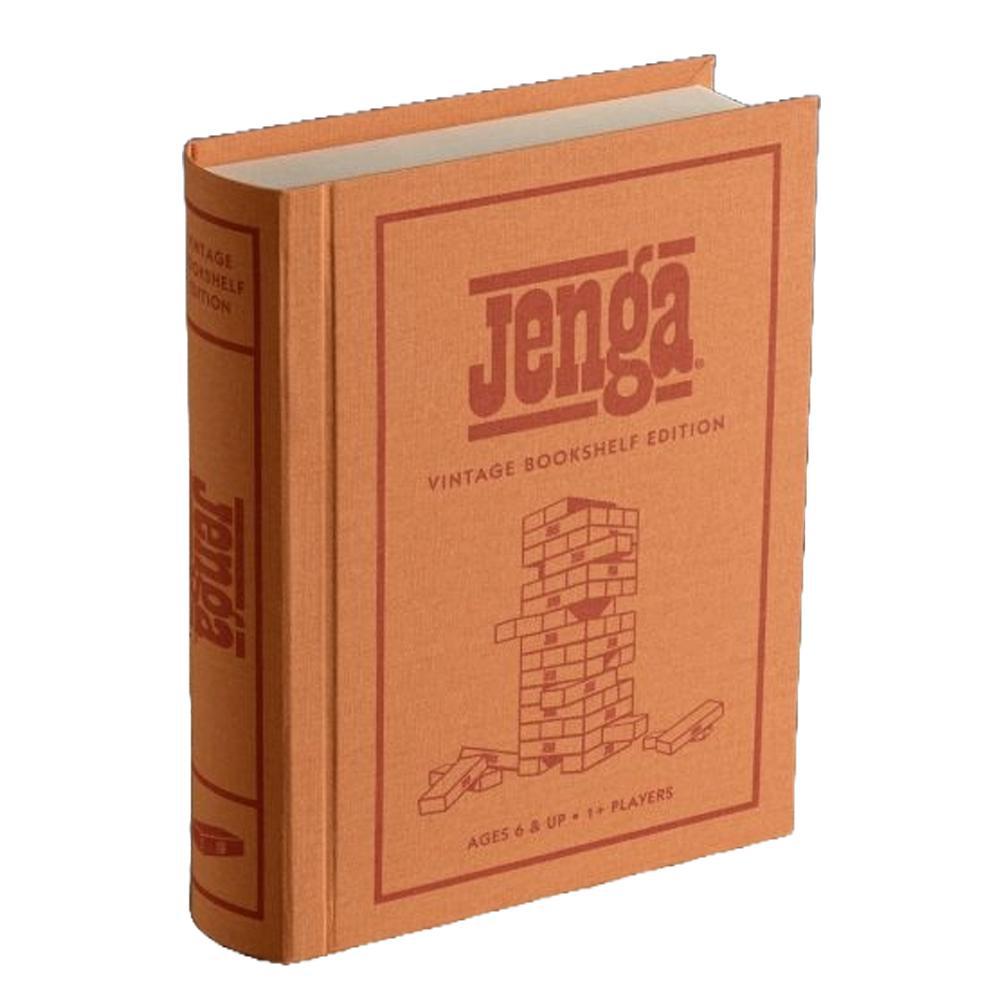 WS Game Company - 'Jenga' Vintage Bookshelf Edition