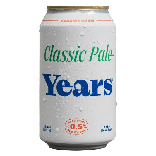 Years Beer - 'Classic Pale' Non-Alcoholic Pale Ale Beer (12OZ).