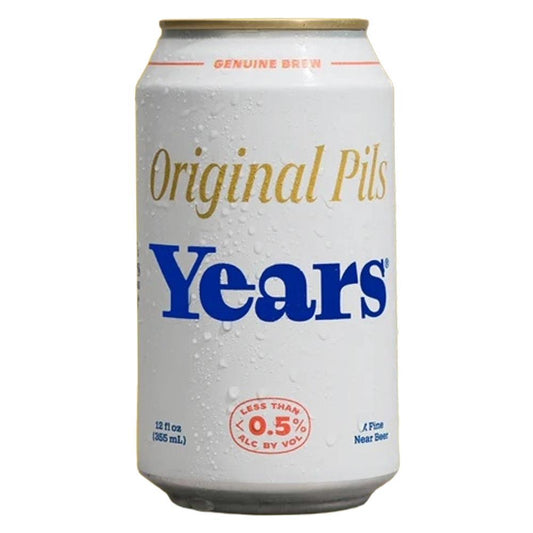 Years Beer - 'Original Pilsner' Non-Alcoholic Lager Beer (12OZ).