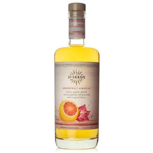 21 Seeds - 'Grapefruit Hibiscus' Tequila (750ML) - The Epicurean Trader