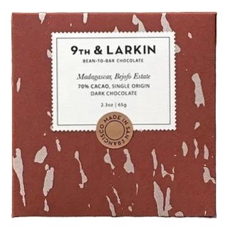 9th & Larkin - 'Bejofo Estate, Madagascar' Single-Origin Dark Chocolate (72% | 65G) - The Epicurean Trader