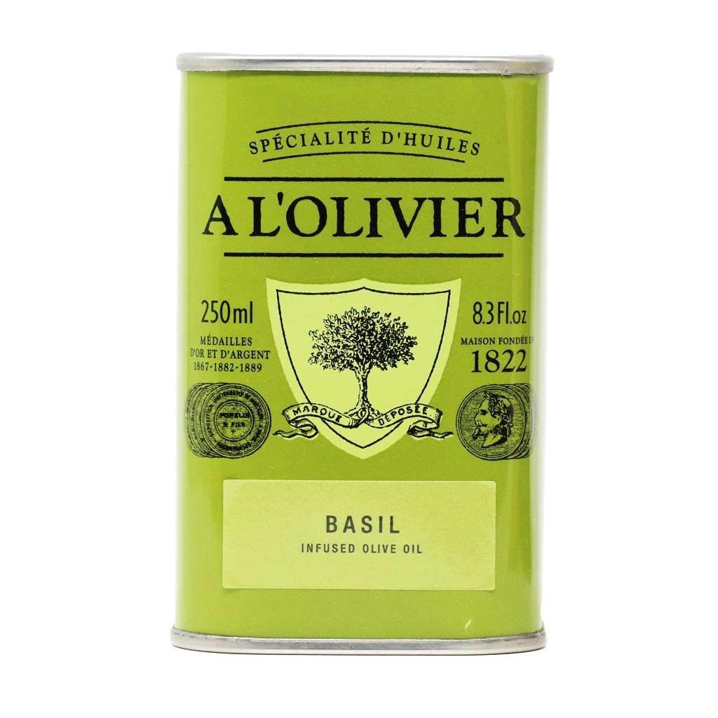 A L'Olivier - Basil Infused Olive Oil (250ML) - The Epicurean Trader