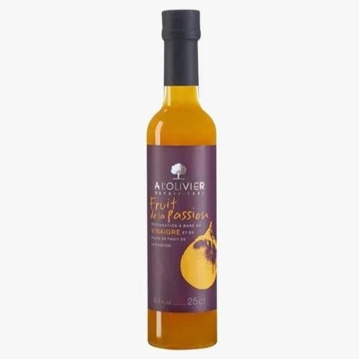 A L'Olivier - 'Passion Fruit' Fruit Pulp Vinegar (250ML) - The Epicurean Trader