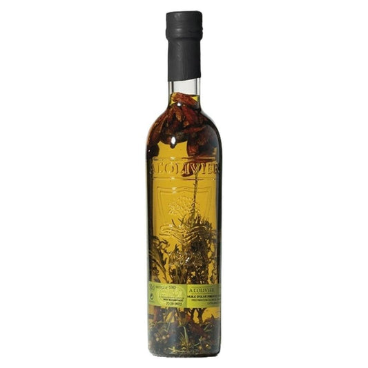 A L'Olivier - 'Pepper & Herb' Extra Virgin Olive Oil (500ML) - The Epicurean Trader