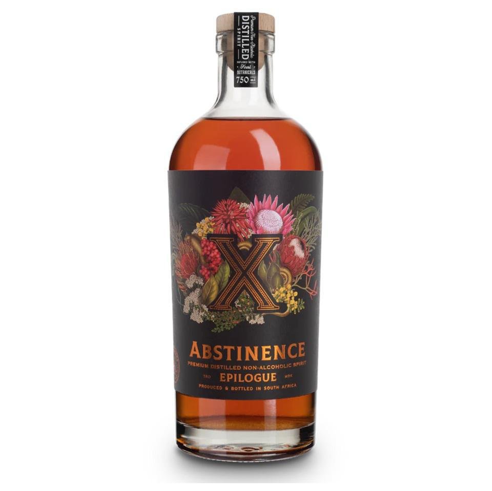 Abstinence Spirits - 'Epilogue X' Alcohol-Free Premium Distilled Whiskey Alternative (750ML) - The Epicurean Trader