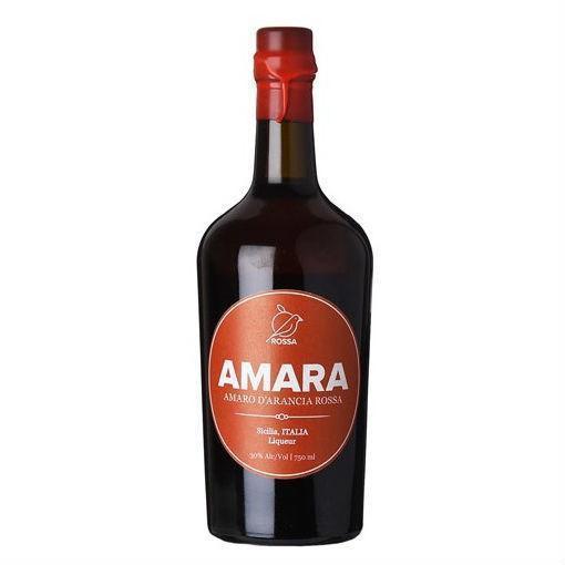 Amara Sicily - Amara D'Arancia Rossa Amaro (750ML) - The Epicurean Trader