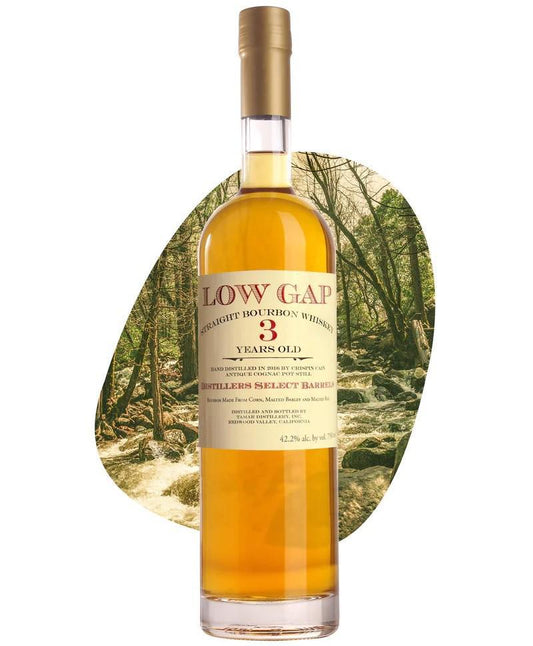 American Craft Whiskey Distillery - 'Low Gap: Distiller's Select' 3yr Bourbon (750ML) - The Epicurean Trader