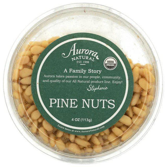Aurora Natural - Organic Raw Pine Nuts (4OZ) - The Epicurean Trader