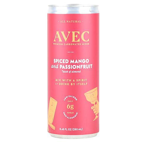 AVEC - 'Spiced Mango & Passionfruit' Premium Carbonated Mixer (8.4OZ) - The Epicurean Trader