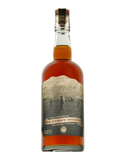 Axe & The Oak Distillery - 'The First Stake' Cask Strength Bourbon (750ML) - The Epicurean Trader