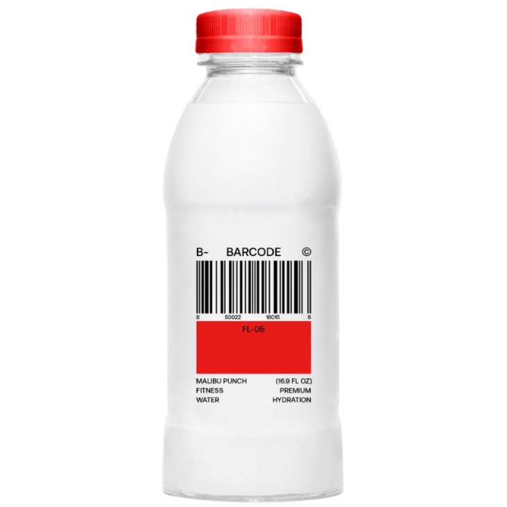 Barcode - 'FL-05' Malibu Punch Fitness Water (16.9OZ) - The Epicurean Trader