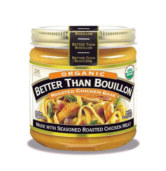Better Than Bouillon - Organic Roasted Chicken Base Bouillon (8OZ) - The Epicurean Trader