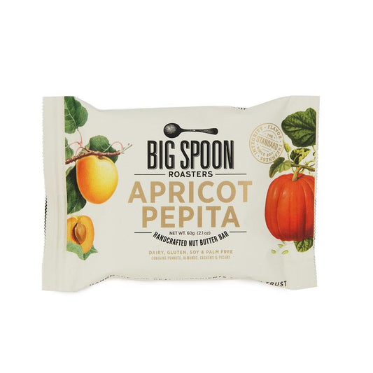 Big Spoon Roasters - Apricot Pepita Nut Butter Bar (60G) - The Epicurean Trader