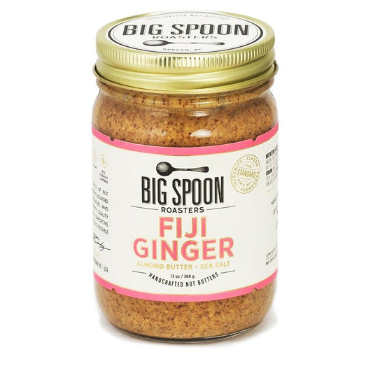 Big Spoon Roasters - 'Fiji Ginger' Almond Nut Butter (13OZ) - The Epicurean Trader