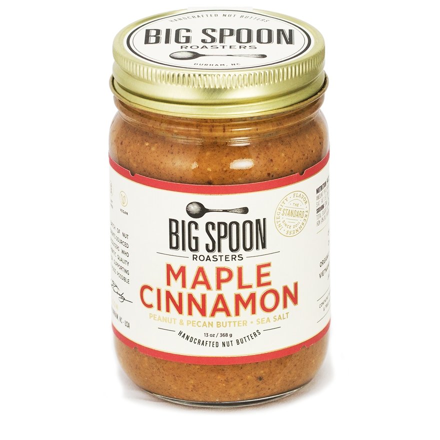 Big Spoon Roasters - 'Maple Cinnamon' Peanut & Pecan Nut Butter (13OZ) - The Epicurean Trader