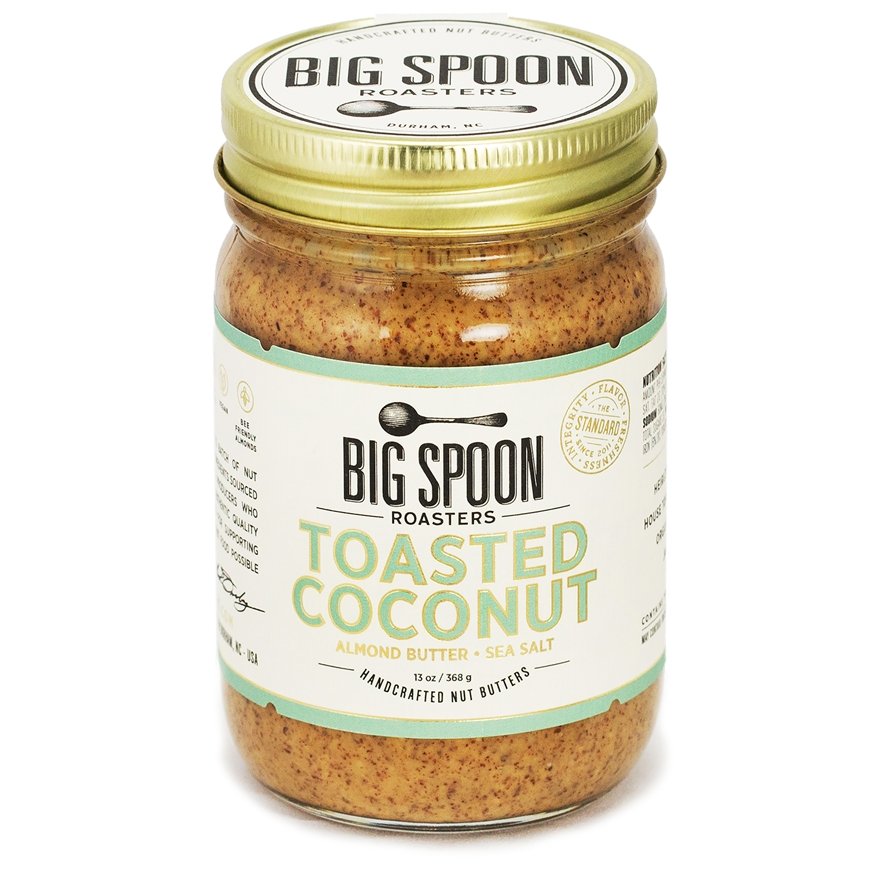 Big Spoon Roasters - 'Toasted Coconut' Almond Nut Butter (10OZ) - The Epicurean Trader