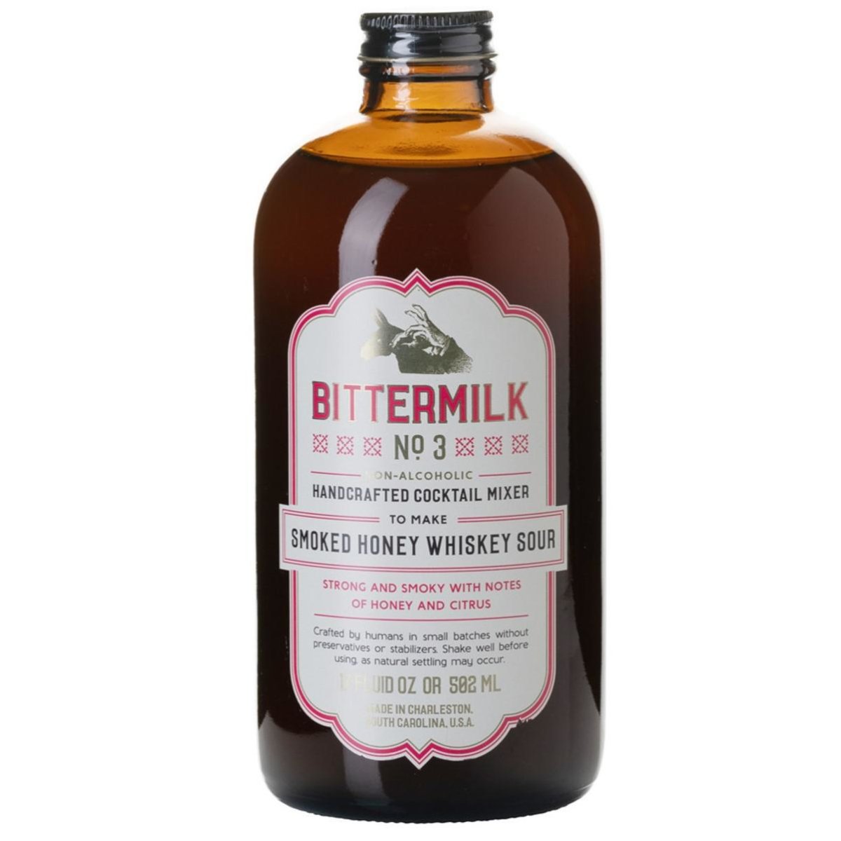 Bittermilk - 'No. 3' Smoked Honey Whiskey Sour (17OZ) - The Epicurean Trader