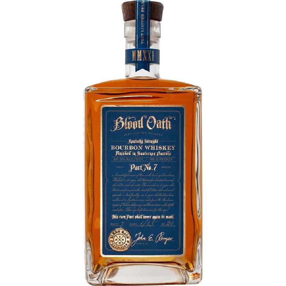 Blood Oath - 'Pact 8: 2022' Kentucky Straight Bourbon Finished in Calvados Casks (750ML)