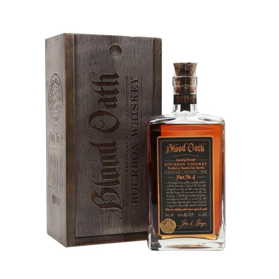 Blood Oath - 'Pact 8: 2022' Kentucky Straight Bourbon Finished in Calvados Casks (750ML) - The Epicurean Trader