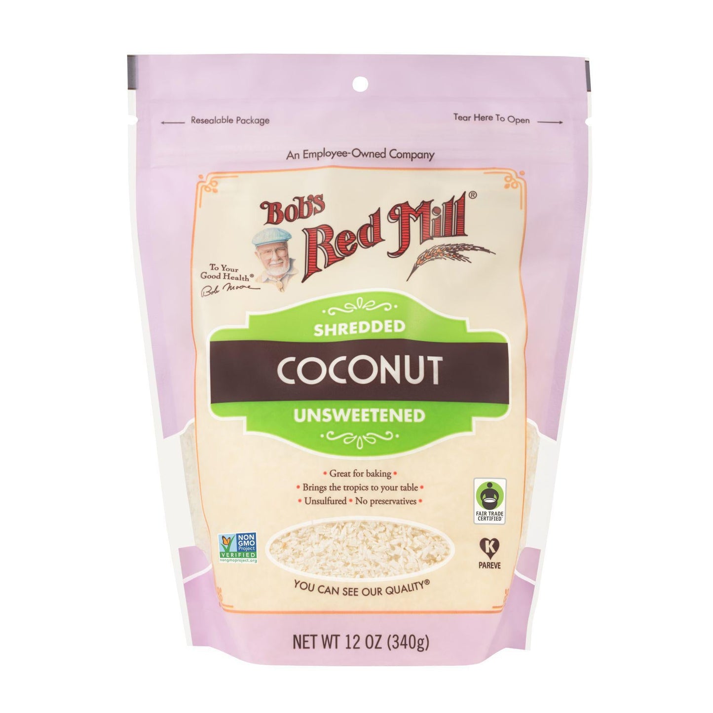 Bob's Red Mill - Unsweetened Shredded Coconut (12OZ) - The Epicurean Trader