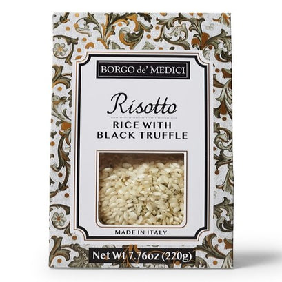 Borgo De' Medici - Risotto Rice w/ Black Truffle (220G) - The Epicurean Trader