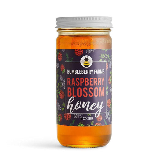 Bumbleberry Farms - Raspberry Blossom Honey (11OZ) - The Epicurean Trader