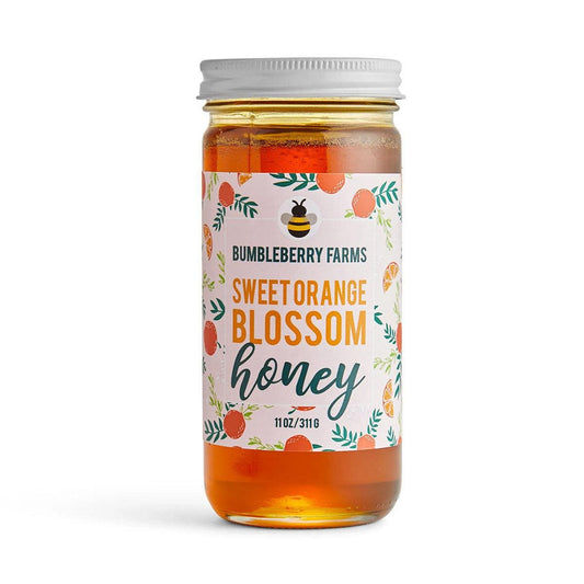 Bumbleberry Farms - Sweet Orange Blossom Honey (11OZ) - The Epicurean Trader