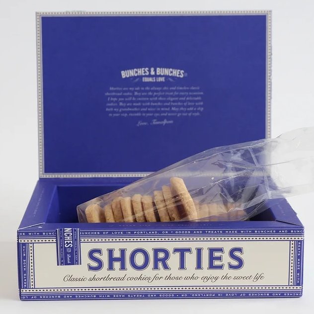 Bunches & Bunches - 'Shorties' Shortbread Cookies (30CT) - The Epicurean Trader