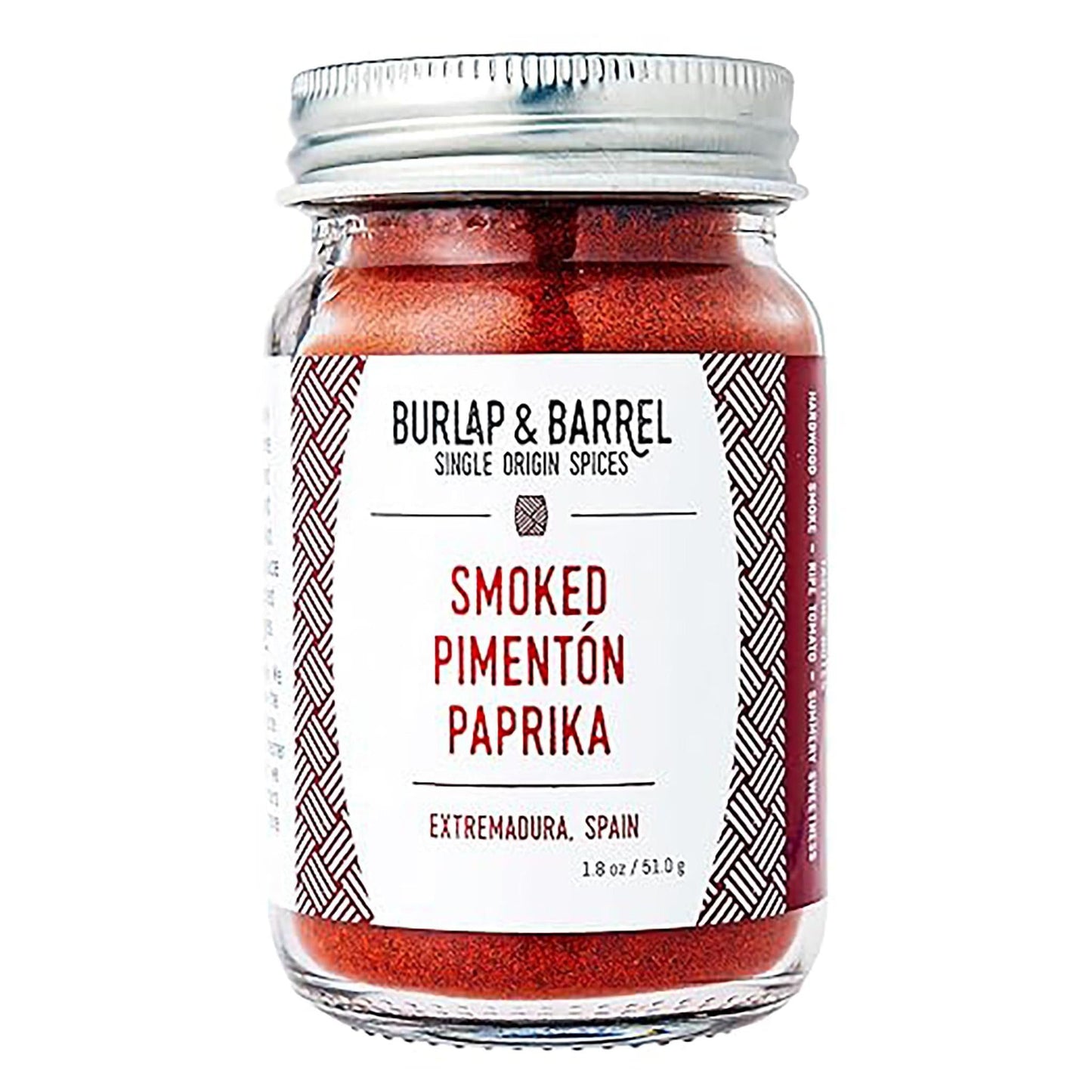 Burlap & Barrel - Smoked Pimenton Paprika (1.8OZ) - The Epicurean Trader