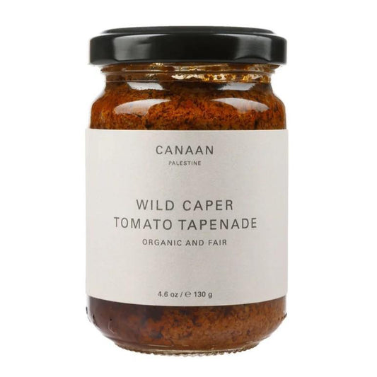 Canaan Palestine - Wild Caper Tomato Tapendade (130G) - The Epicurean Trader