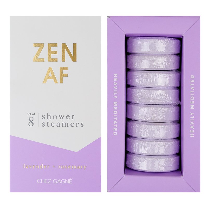 Chez Gagne - 'Zen AF' Shower Steamers (8CT) - The Epicurean Trader