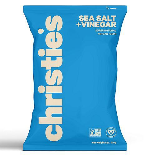 Christie's - 'Sea Salt + Vinegar' Super Natural Potato Chips (5OZ) - The Epicurean Trader