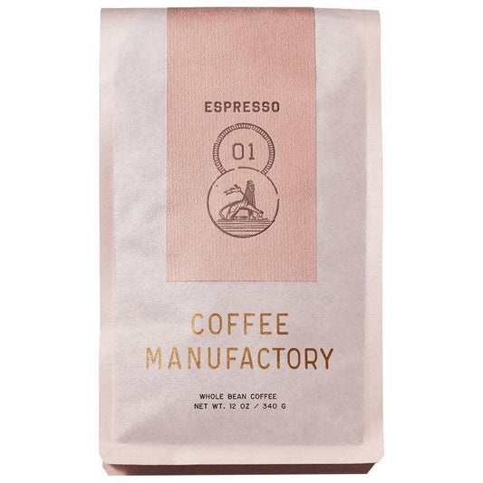 Coffee Manufactory - '01: Espresso' Coffee Beans (12OZ) - The Epicurean Trader