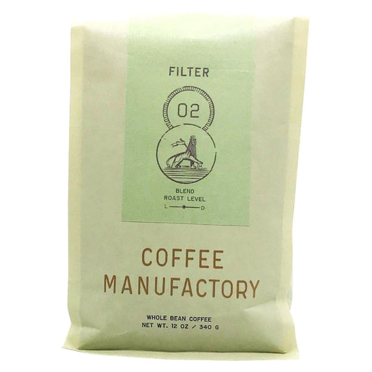 Coffee Manufactory - '02: Filter' Coffee Beans (12OZ) - The Epicurean Trader
