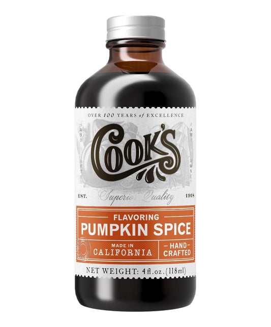 Cook's - 'Pumpkin Spice' Flavoring (4OZ) - The Epicurean Trader