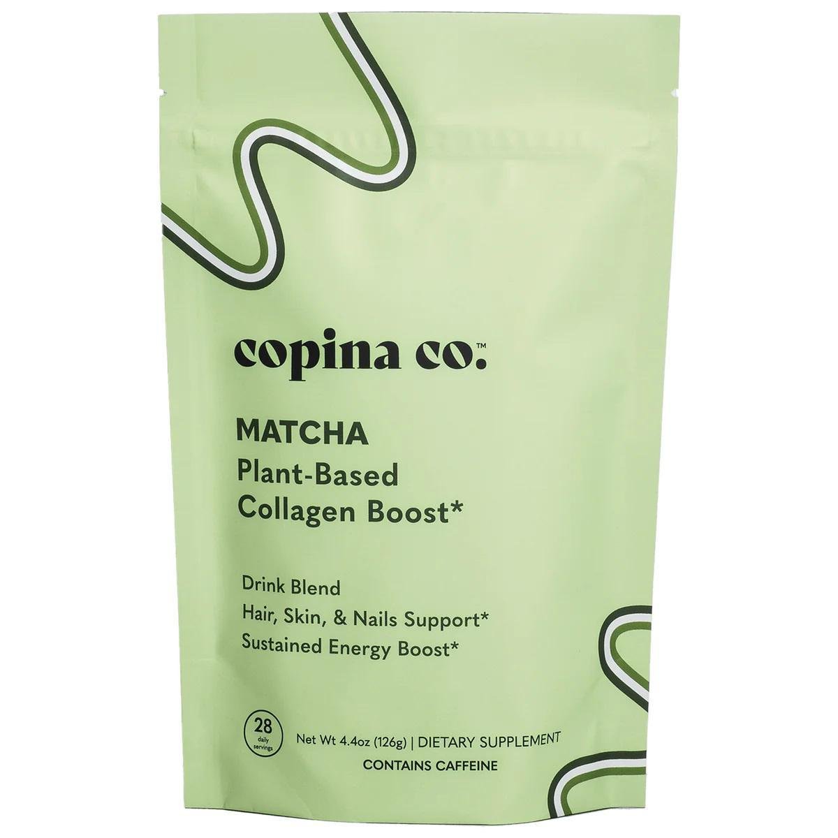Copina Co. - 'Matcha Beauty' Plant-Based Collagen Support Drink Blend (125G) - The Epicurean Trader