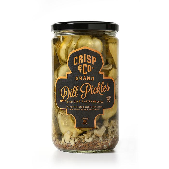 Crisp & Co - 'Grand' Dill Pickles (24OZ) - The Epicurean Trader