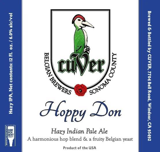 Cuver Belgian Brewers - 'Hoppy Don' Belgian-Style IPA (12OZ) - The Epicurean Trader
