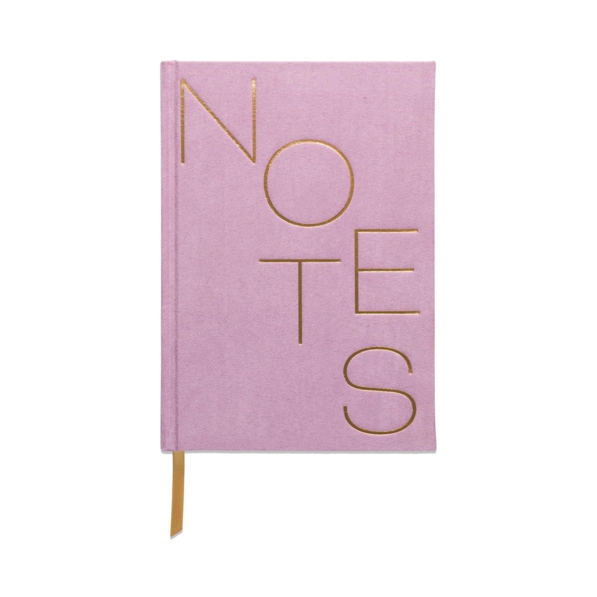 Designworks Ink - 'Lilac' Suede-Cloth Journal w/ Pocket Notes - The Epicurean Trader