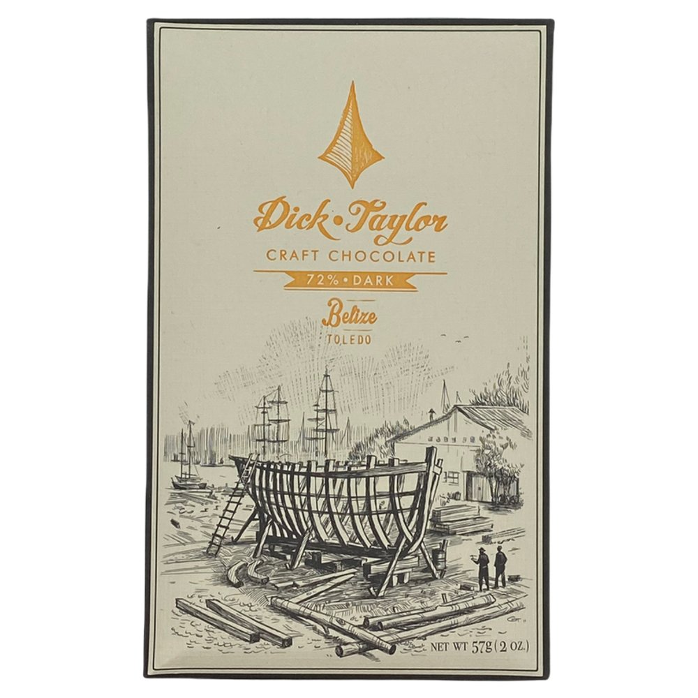 Dick Taylor Craft Chocolate - 'Belize Toldeo' Dark Chocolate (2OZ | 72%) - The Epicurean Trader