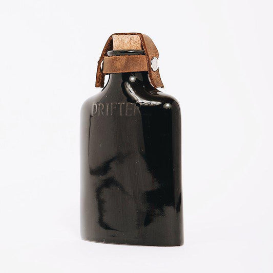 Drifter - Black Ceramic Flask (100ML) - The Epicurean Trader