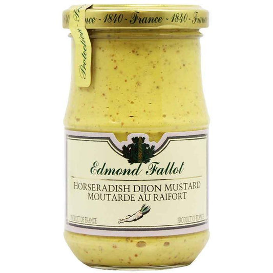 Edmond Fallot - Horseradish Dijon Mustard (7.4OZ) - The Epicurean Trader