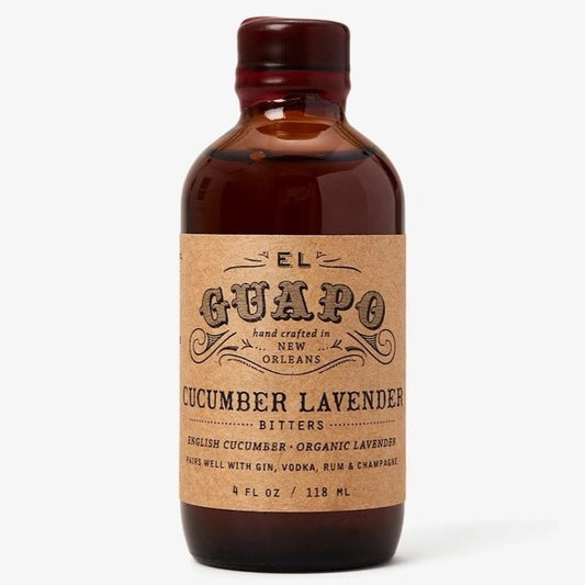 El Guapo Bitters - Cucumber Lavender Bitters (100ML) - The Epicurean Trader