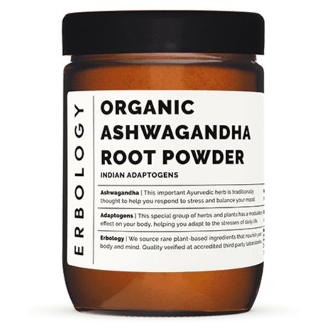 Erbology - Organic Ashwagandha Root Powder (7.8OZ) - The Epicurean Trader