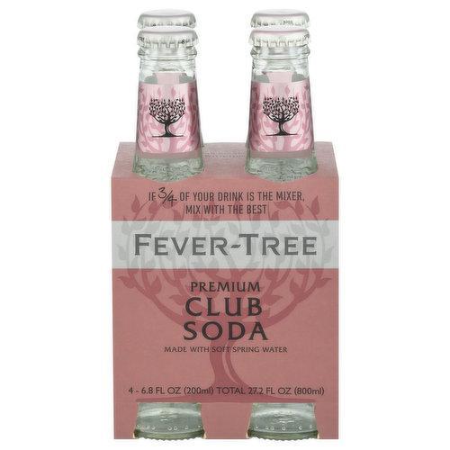 Fever Tree - Club Soda (4x200ML) - The Epicurean Trader