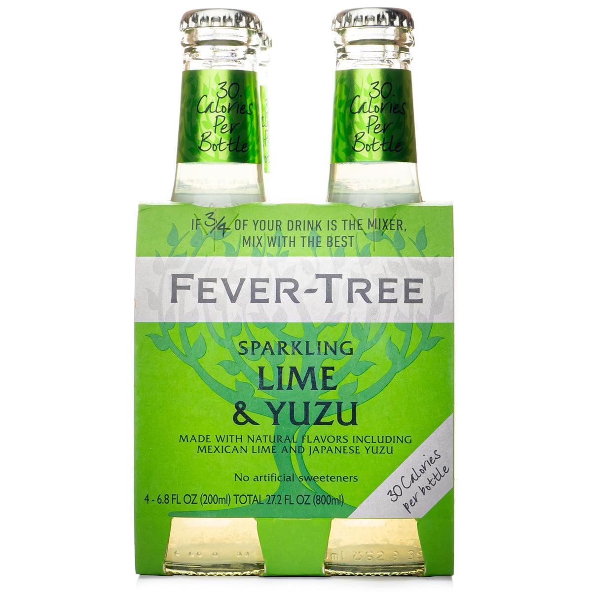 Fever Tree - Sparkling Lime & Yuzu (4x200ML) - The Epicurean Trader