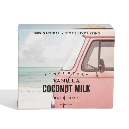 FinchBerry - 'Vanilla' Coconut Milk Bath Soak (3OZ) - The Epicurean Trader