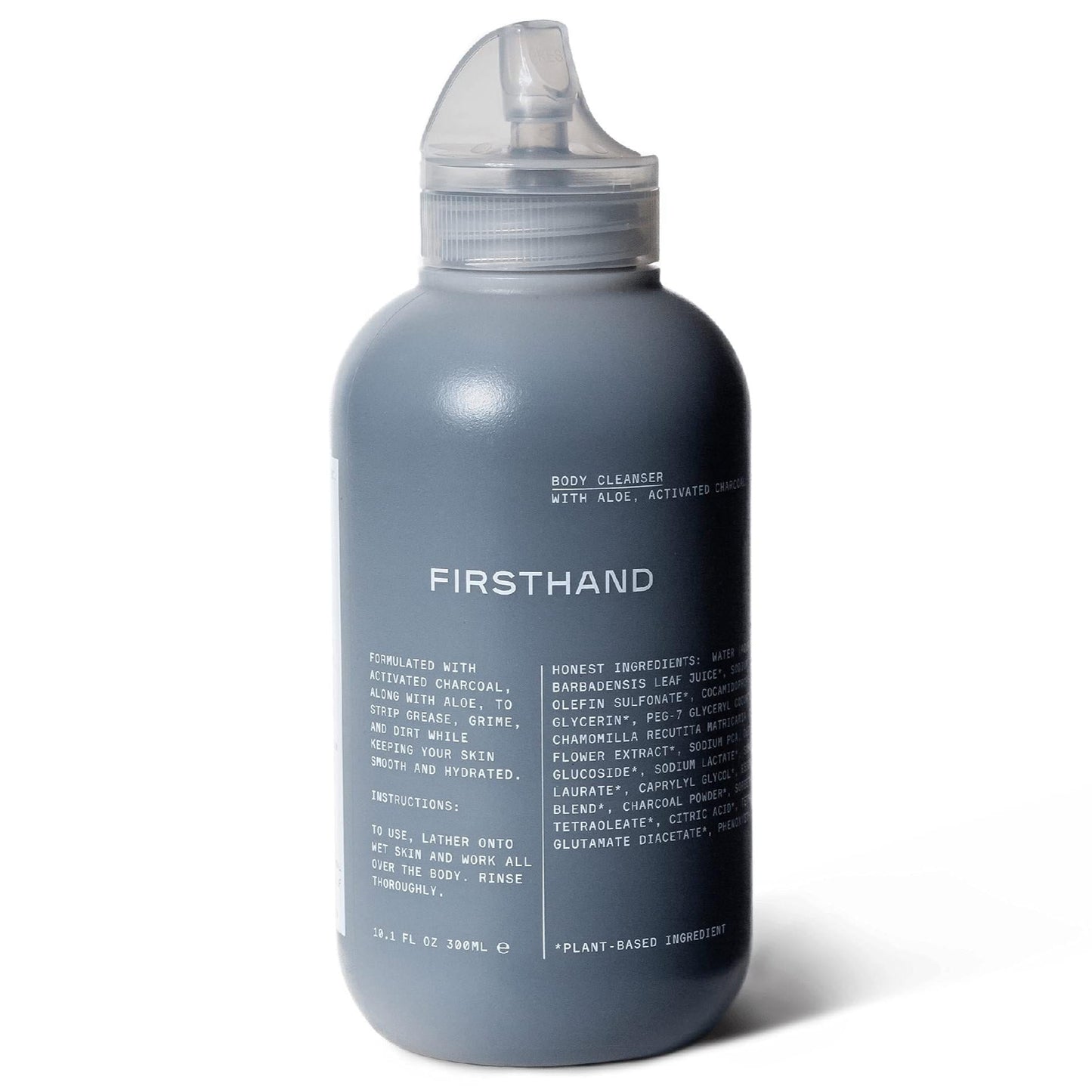 Firsthand Supply - Body Cleanser w/ Activated Charcoal (300ML) - The Epicurean Trader