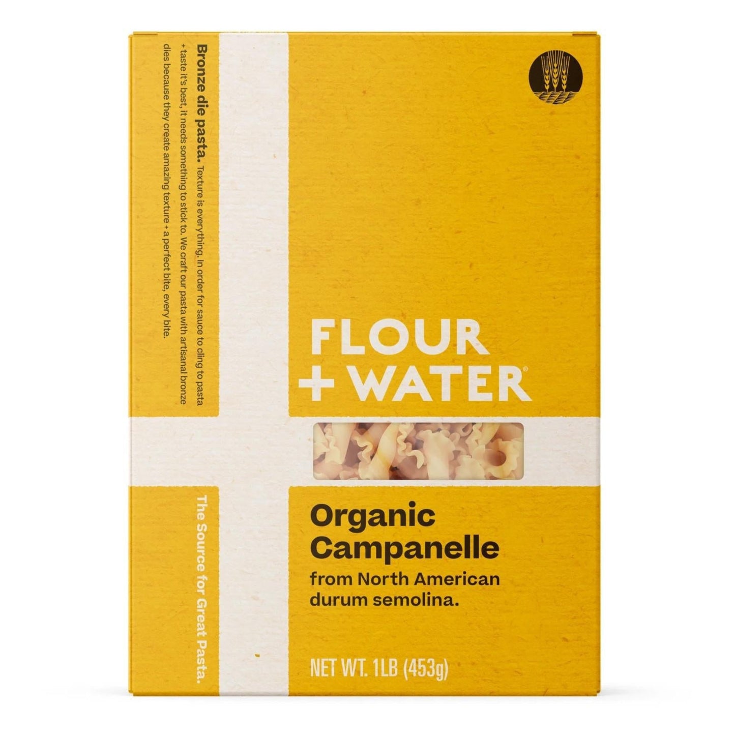 Flour + Water - Organic Campanelle (1LB) - The Epicurean Trader
