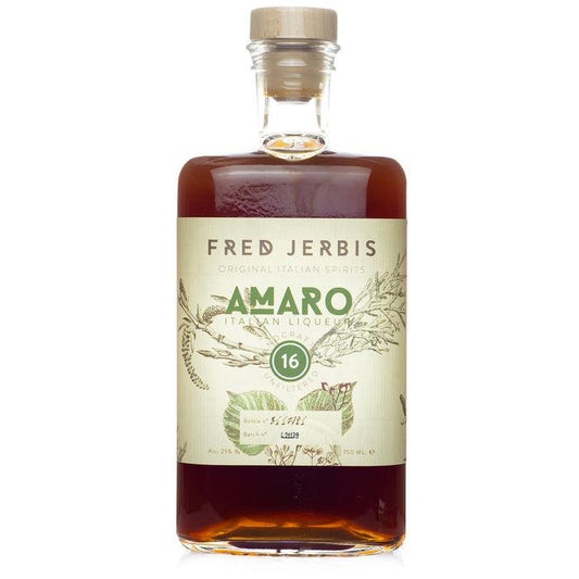 Fred Jerbis - '16' Amaro Italian Liqueur (750ML) - The Epicurean Trader